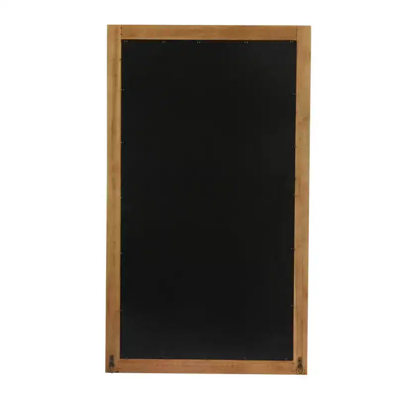 Specchio da parete in legno intagliato con perline 48"x28" bianco - Rettangolare moderno in legno, nessun montaggio richiesto