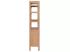 Libreria 4 Ripiani 2 Ante - Rovere