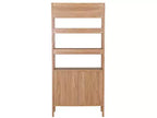 Libreria 4 Ripiani 2 Ante - Rovere