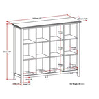 Stratford LEGNO MASSELLO 12 cubi per cameretta, 122 x 145 cm, in stile Transizionale, colore Bianco
