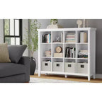 Stratford LEGNO MASSELLO 12 cubi per cameretta, 122 x 145 cm, in stile Transizionale, colore Bianco