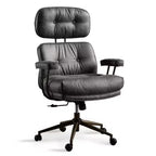 Sedia direzionale ad alto schienale con funzione reclinabile, sedia da ufficio ergonomica con comodo supporto lombare e per il collo