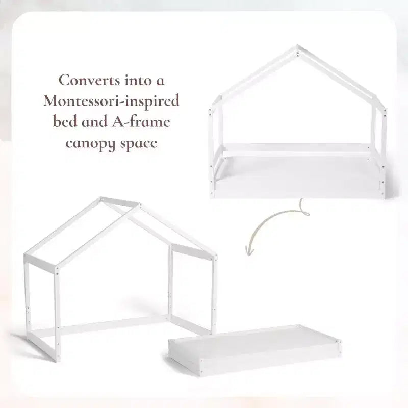 Lettino per bambini piccoli Little Seeds Trellis House